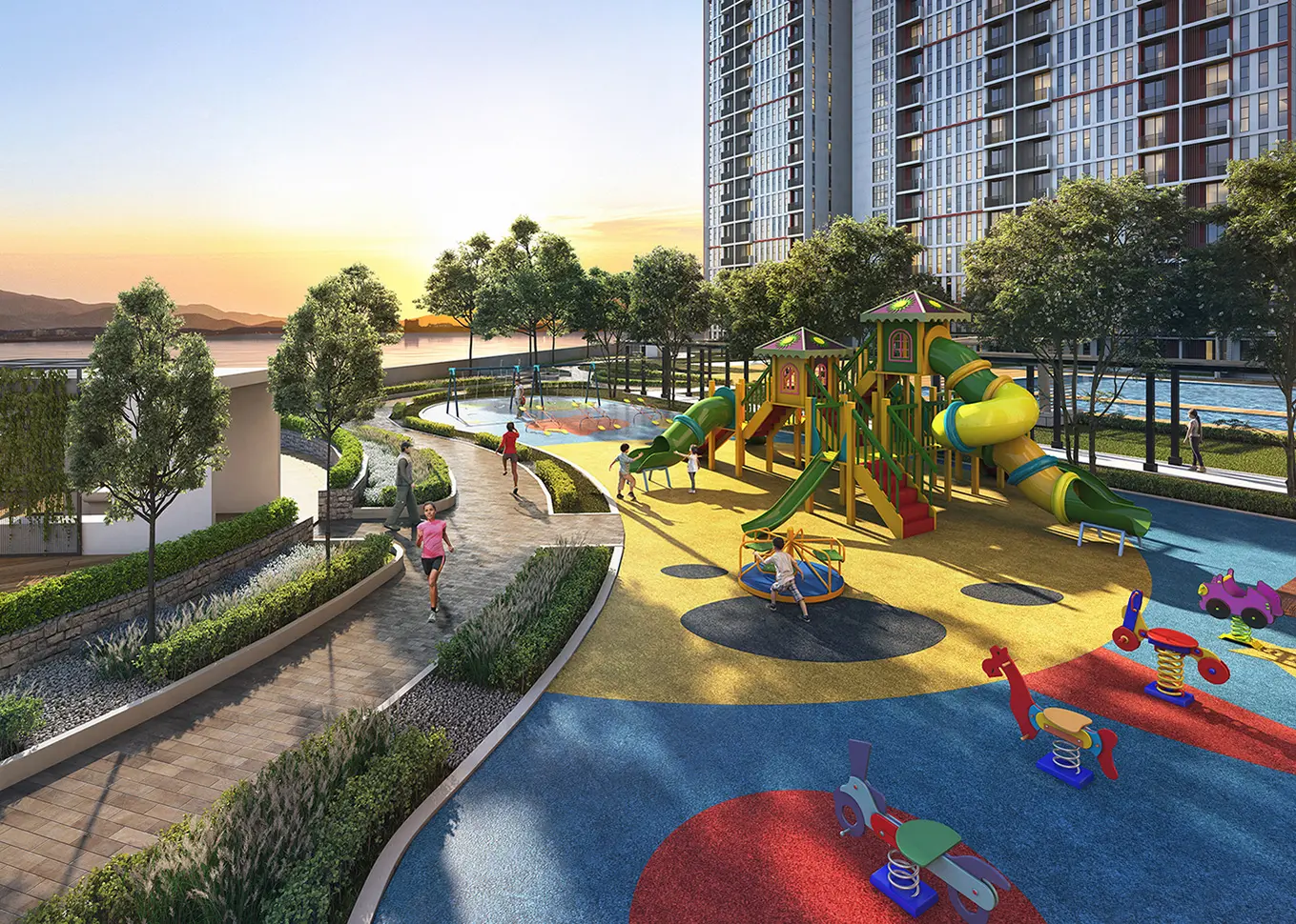 khu vui chơi trẻ em tô ký tower