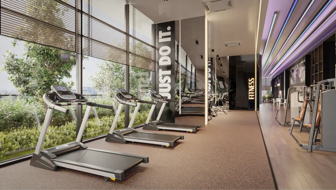 phòng gym tô ký tower